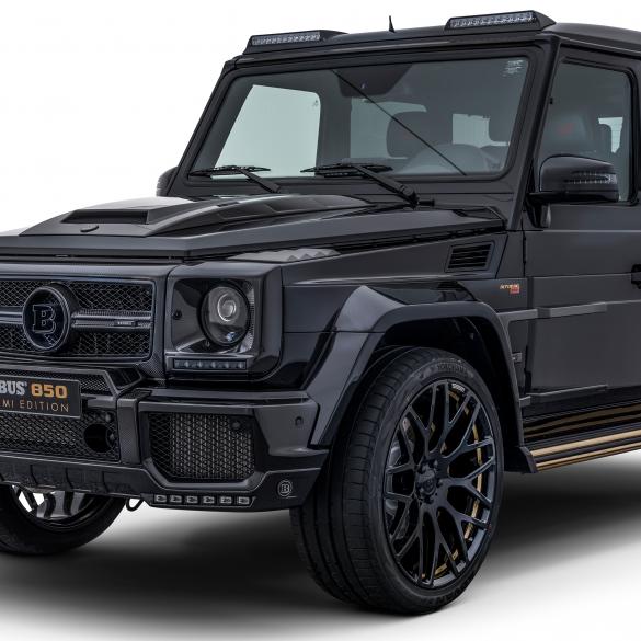 Aditamento de cofre (bonnet) BRABUS en carbono brillante – Clase G W463