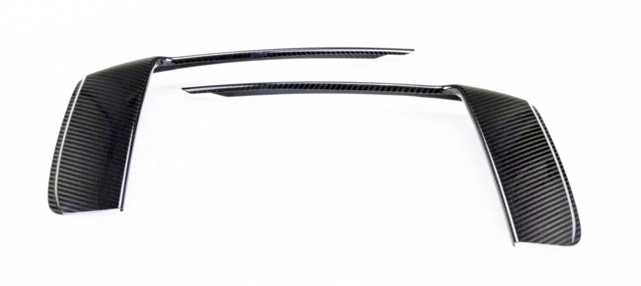 Inserciones de aletas de aire para parachoques delantero TechArt 991.2 GT3 / GT3 RS