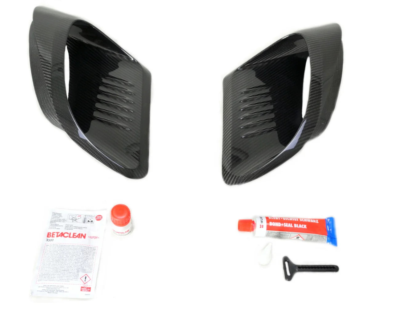 Embellecedores laterales de entrada de aire TechArt para 991.2 GT3 RS