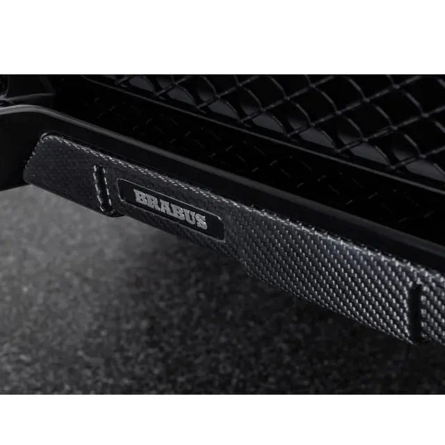 Protector inferior (underride guard) BRABUS en fibra de carbono brillante – Clase G W465 G63 AMG