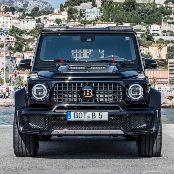 Aditamento de cofre BRABUS en carbono brillante – Clase G W463A