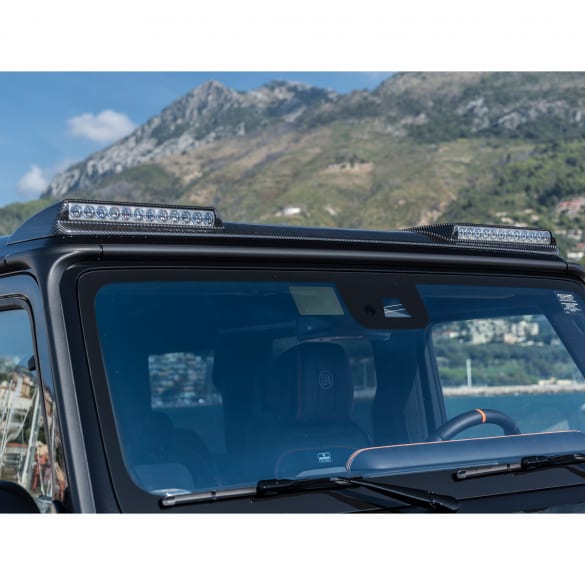 Aditamento de techo BRABUS en acabado carbono brillante – Clase G W463A Facelift