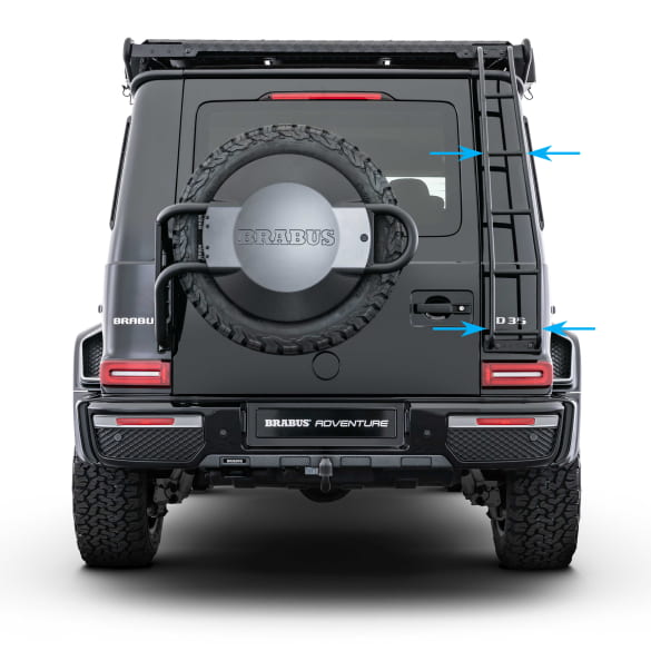 Portaequipaje de techo BRABUS con escalera trasera – Clase G W463A