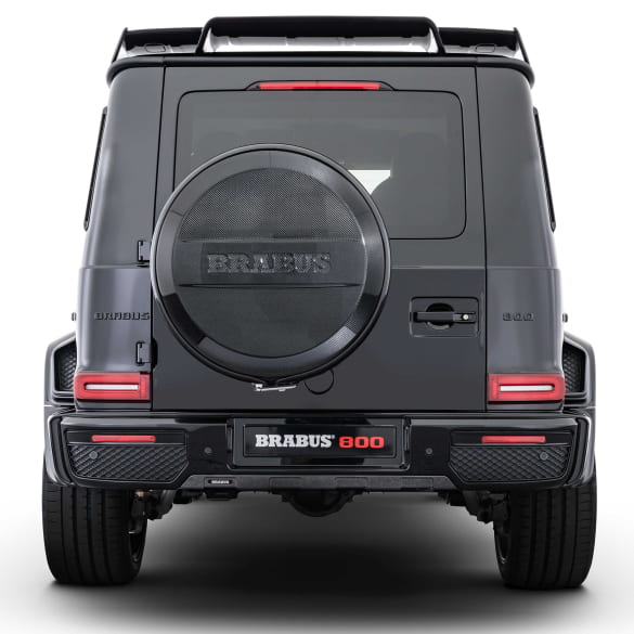 Cubierta para llanta de refacción BRABUS en carbono brillante – Clase G W463A