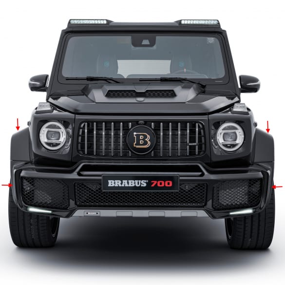 Kit de conversión BRABUS WIDESTAR para Clase G63 AMG W463A
