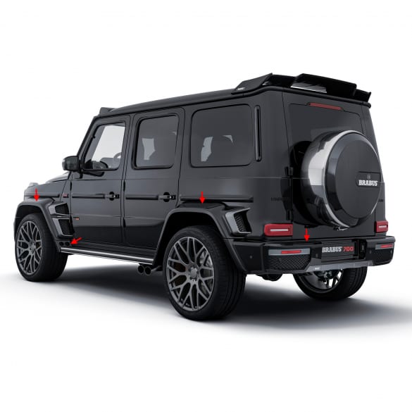 Kit de conversión BRABUS WIDESTAR para Clase G63 AMG W463A