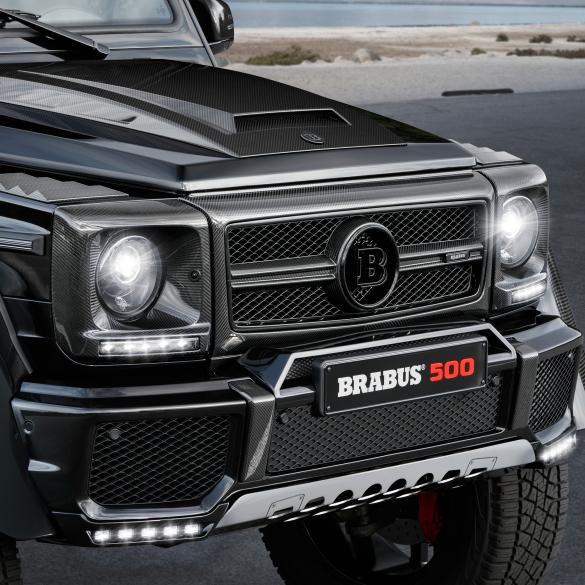 Parrilla de diseño BRABUS en carbono brillante – G63 / G65 AMG Clase G W463