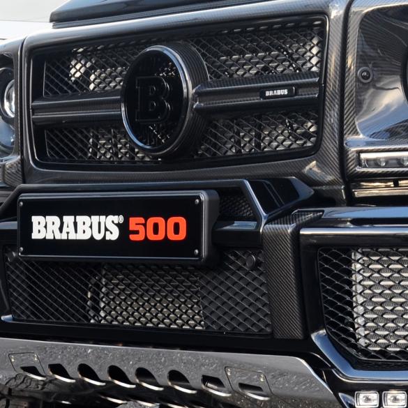 Parrilla de diseño BRABUS en carbono brillante – G63 / G65 AMG Clase G W463
